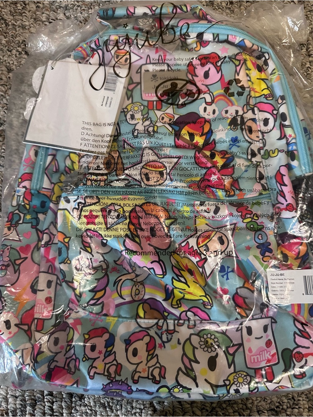 Ju-Ju-Be x Tokidoki Unikiki 2.0 Be Packed